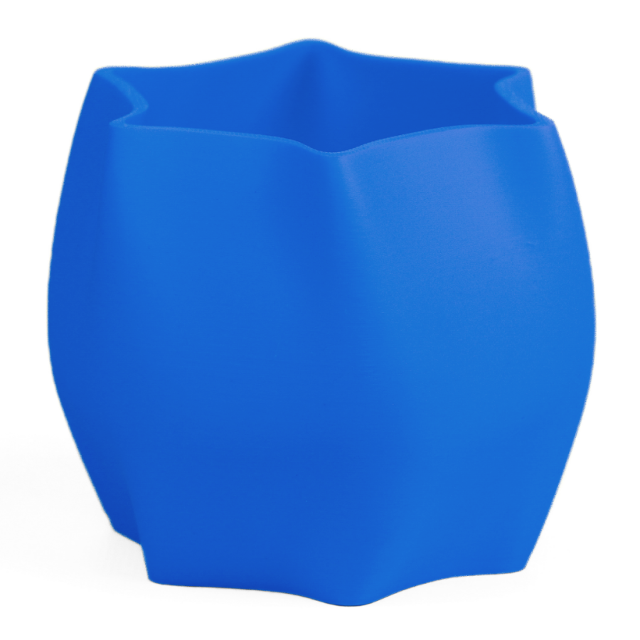 Кашпо Twisted Planter (Blue)