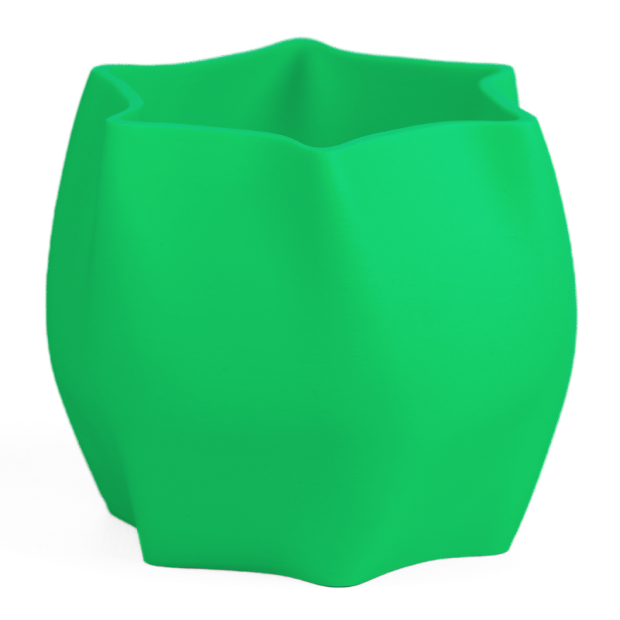 Кашпо Twisted Planter (Green)
