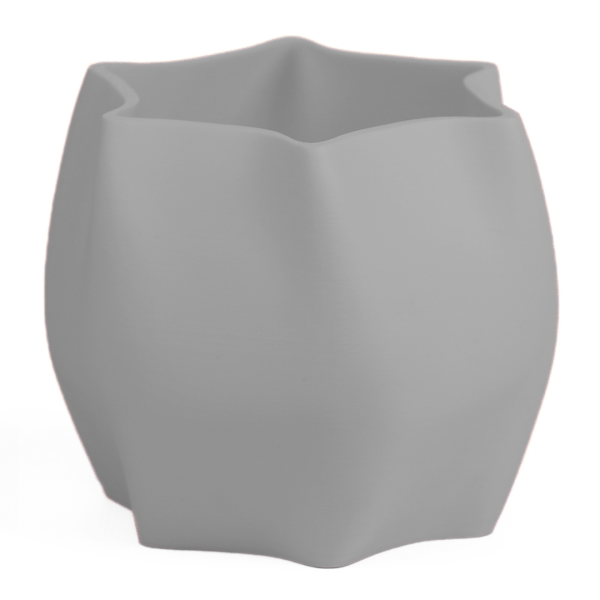 Кашпо Abstractia Design Twisted Planter (Gray)