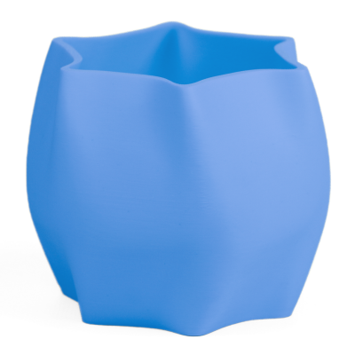 Кашпо Abstractia Design Twisted Planter (Light Blue)