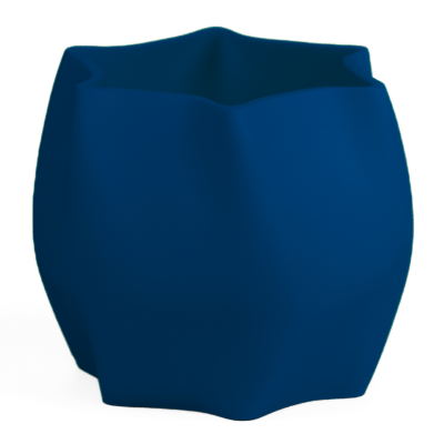 Кашпо Abstractia Design Twisted Planter (Navy)