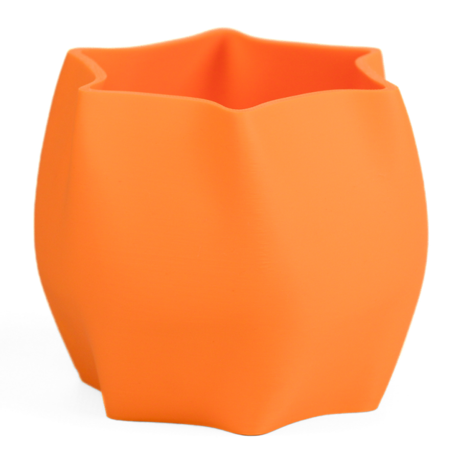 Кашпо Twisted Planter (Orange)