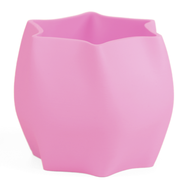 Кашпо Abstractia Design Twisted Planter (Pink)
