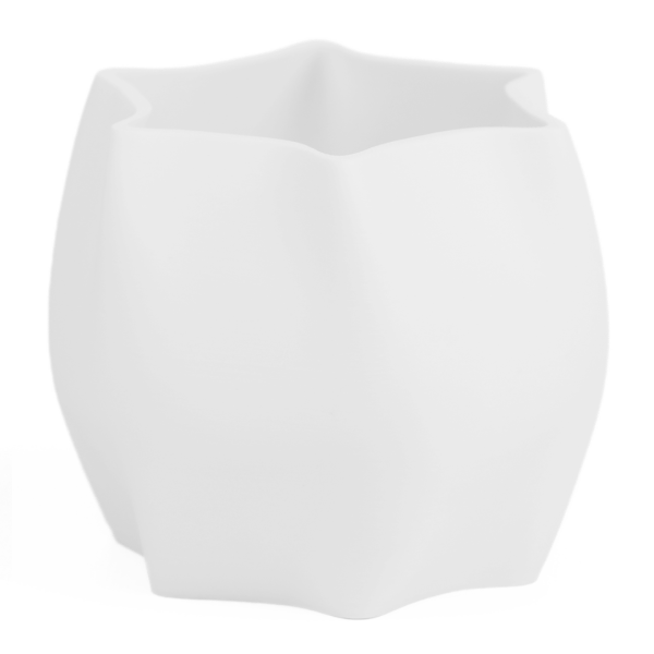 Кашпо Abstractia Design Twisted Planter (White)