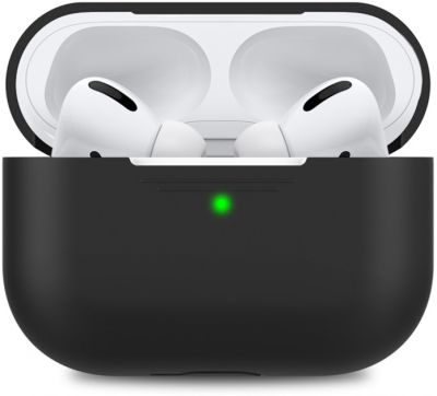 Чохол для навушників MAKE Apple AirPods Pro Silicone Black