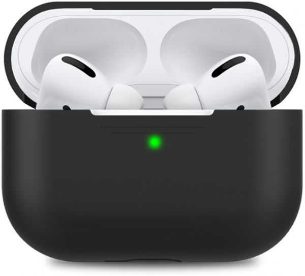 Чохол для навушників MAKE Apple AirPods Pro Silicone Black