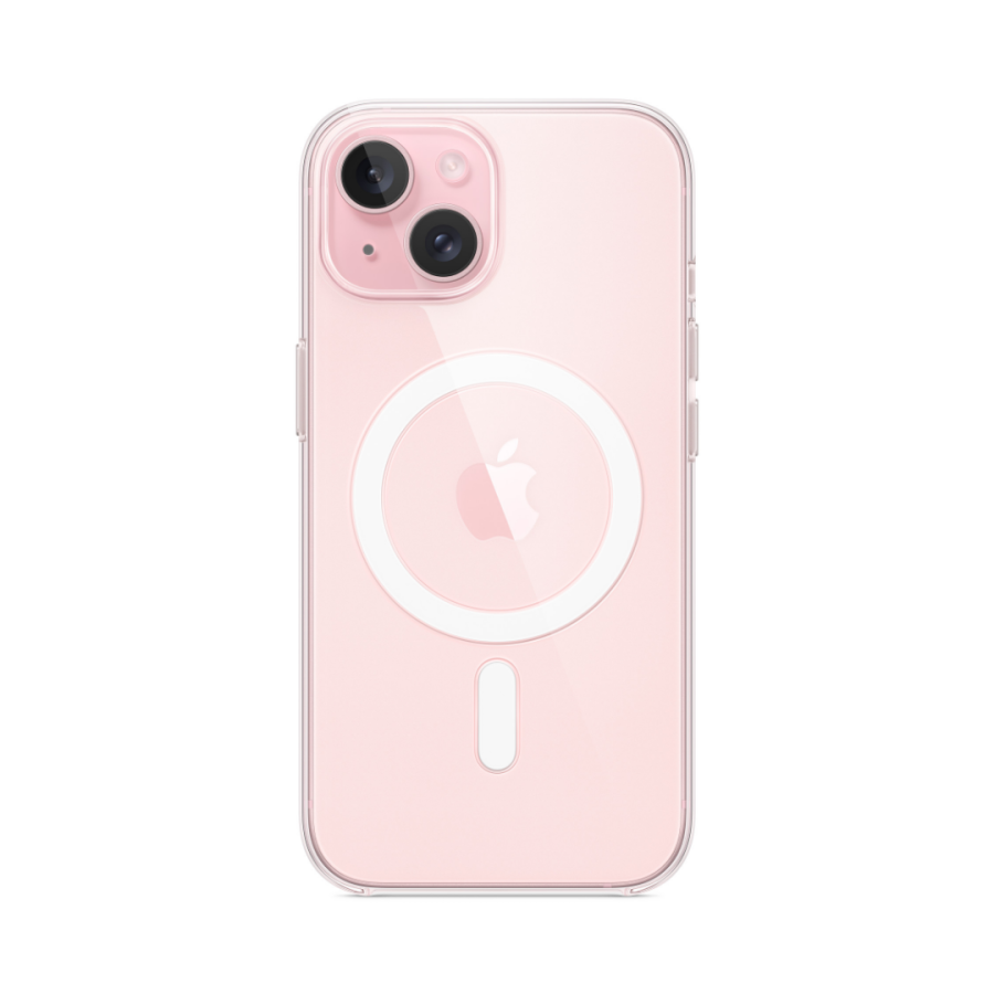Чохол Apple Clear Case with MagSafe для Apple iPhone 15 (Clear)