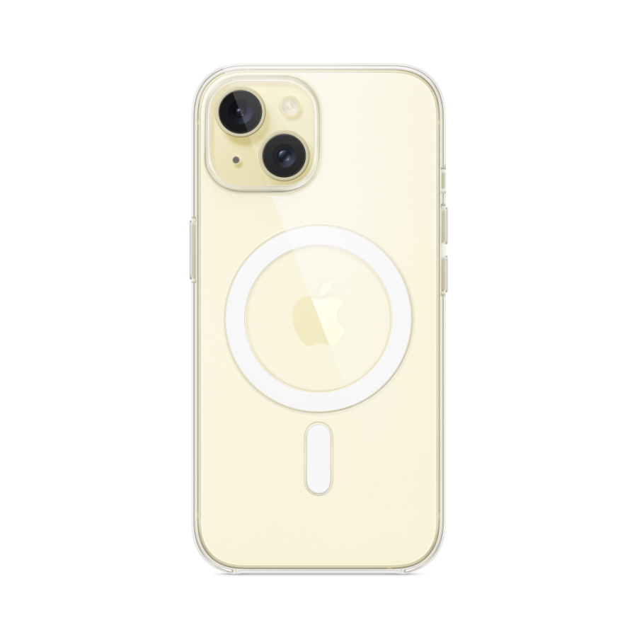 Чохол Apple Clear Case with MagSafe для Apple iPhone 15 (Clear)