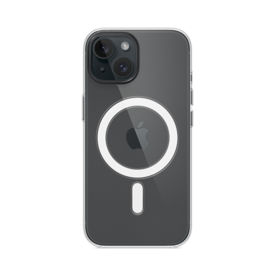 Чохол Apple Clear Case with MagSafe для Apple iPhone 15 (Clear)