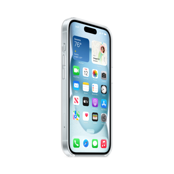 Чохол Apple Clear Case with MagSafe для Apple iPhone 15 (Clear)