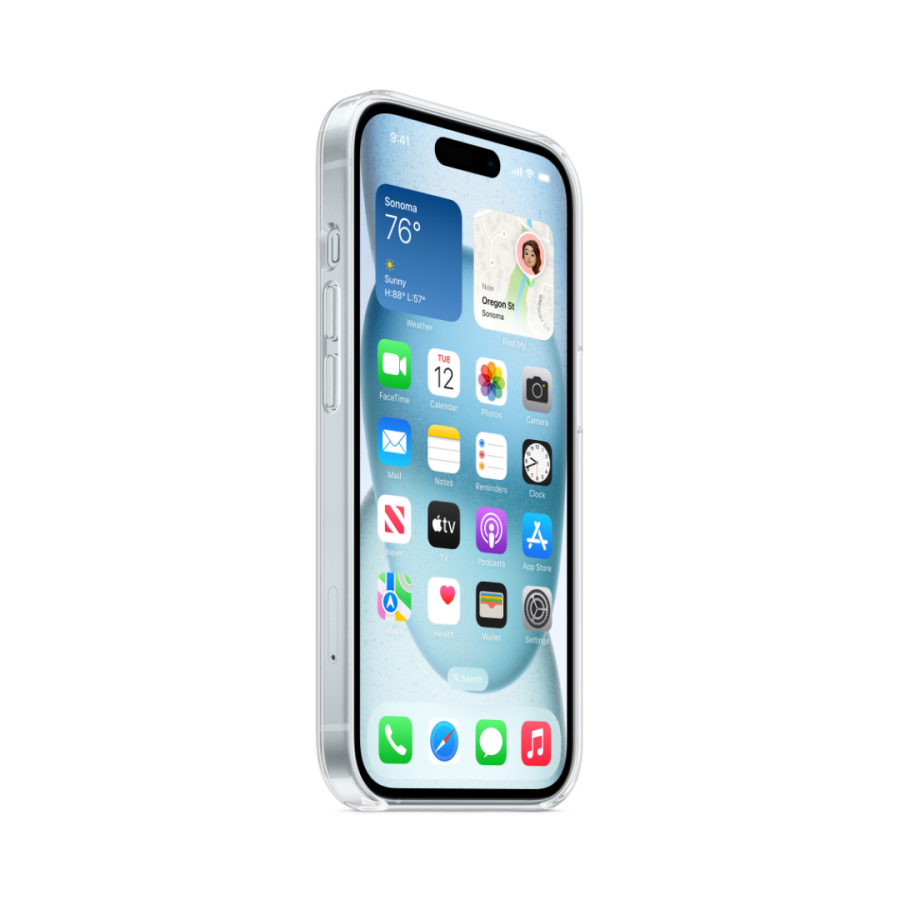 Чохол Apple Clear Case with MagSafe для Apple iPhone 15 (Clear)