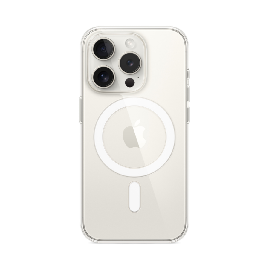 Чохол Apple Clear Case with MagSafe для Apple iPhone 15 Pro (Clear)