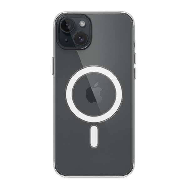 Чехол Apple Clear Case with MagSafe для Apple iPhone 15 Plus (Clear)