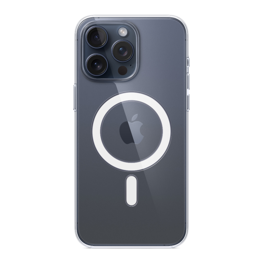 Чохол Apple Clear Case with MagSafe для Apple iPhone 15 Pro Max (Clear)