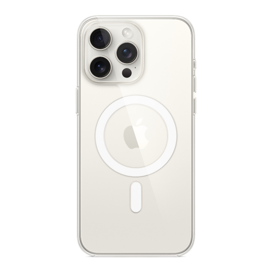 Чохол Apple Clear Case with MagSafe для Apple iPhone 15 Pro Max (Clear)