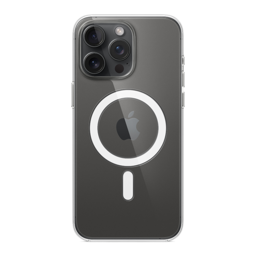 Чохол Apple Clear Case with MagSafe для Apple iPhone 15 Pro Max (Clear)