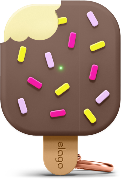 Чехол Elago Ice Cream Case для AirPods 3 (Dark Brown)