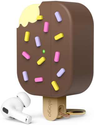 Чехол Elago Ice Cream Case для AirPods Pro 2 (Dark Brown)