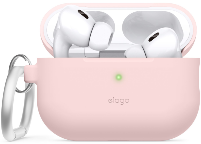 Чехол Elago Silicone Hang Case для AirPods Pro 2 (Lovely Pink)