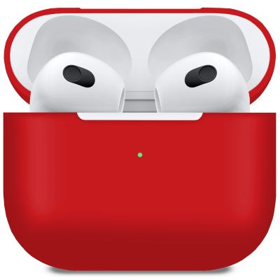 Чохол для навушників MAKE Apple AirPods 3 Silicone Red