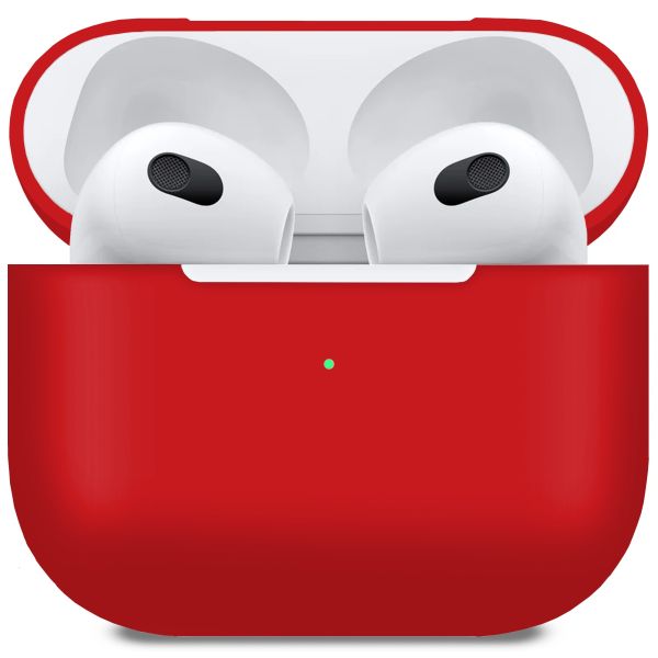 Чохол для навушників MAKE Apple AirPods 3 Silicone Red