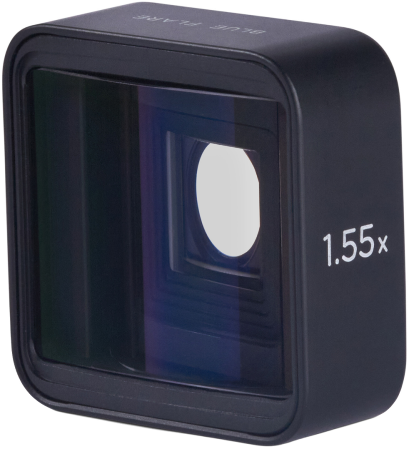 Обʼєктив Moment 1.55x Anamorphic Mobile Lens Blue Flare - T-series