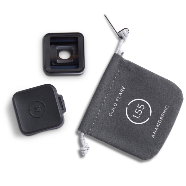 Объектив Moment 1.55x Anamorphic Mobile Lens Gold Flare - T-series