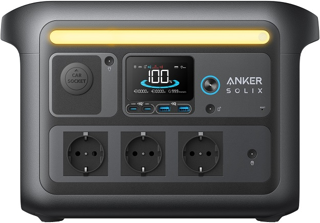 Портативна зарядна станція Anker SOLIX C800X Plus 768Wh (1600W)