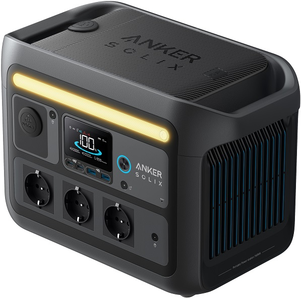 Портативна зарядна станція Anker SOLIX C800X Plus 768Wh (1600W)