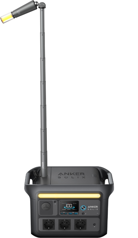 Портативна зарядна станція Anker SOLIX C800X Plus 768Wh (1600W)