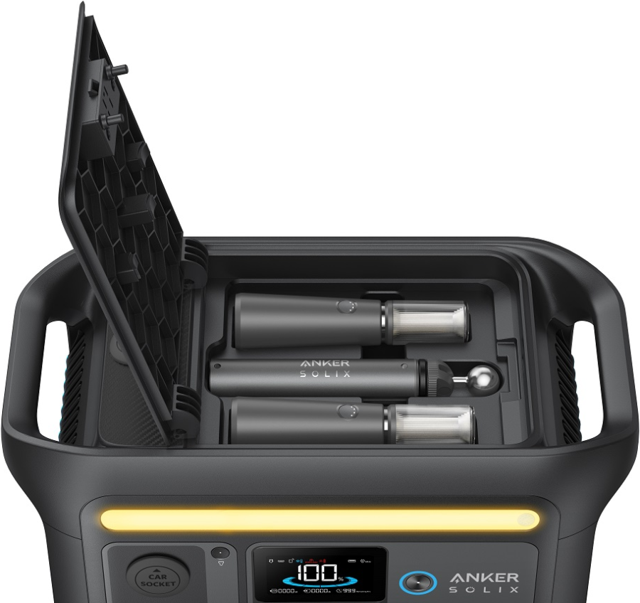 Портативна зарядна станція Anker SOLIX C800X Plus 768Wh (1600W)