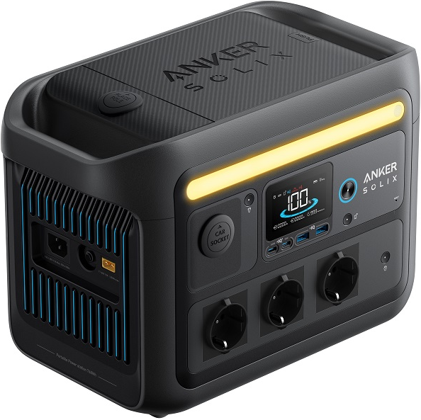 Портативна зарядна станція Anker SOLIX C800X Plus 768Wh (1600W)