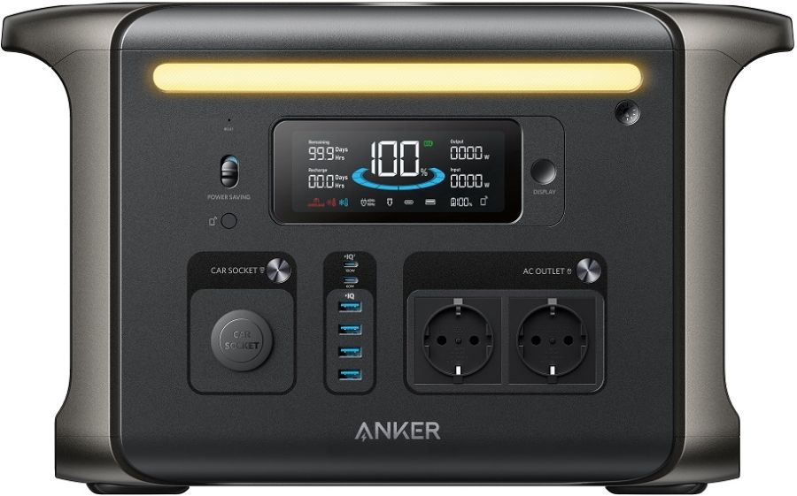Портативна зарядна станція Anker SOLIX F1500 1536Wh (1800W)