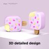 Чехол Elago Ice Cream Case для AirPods 3 (Mint)