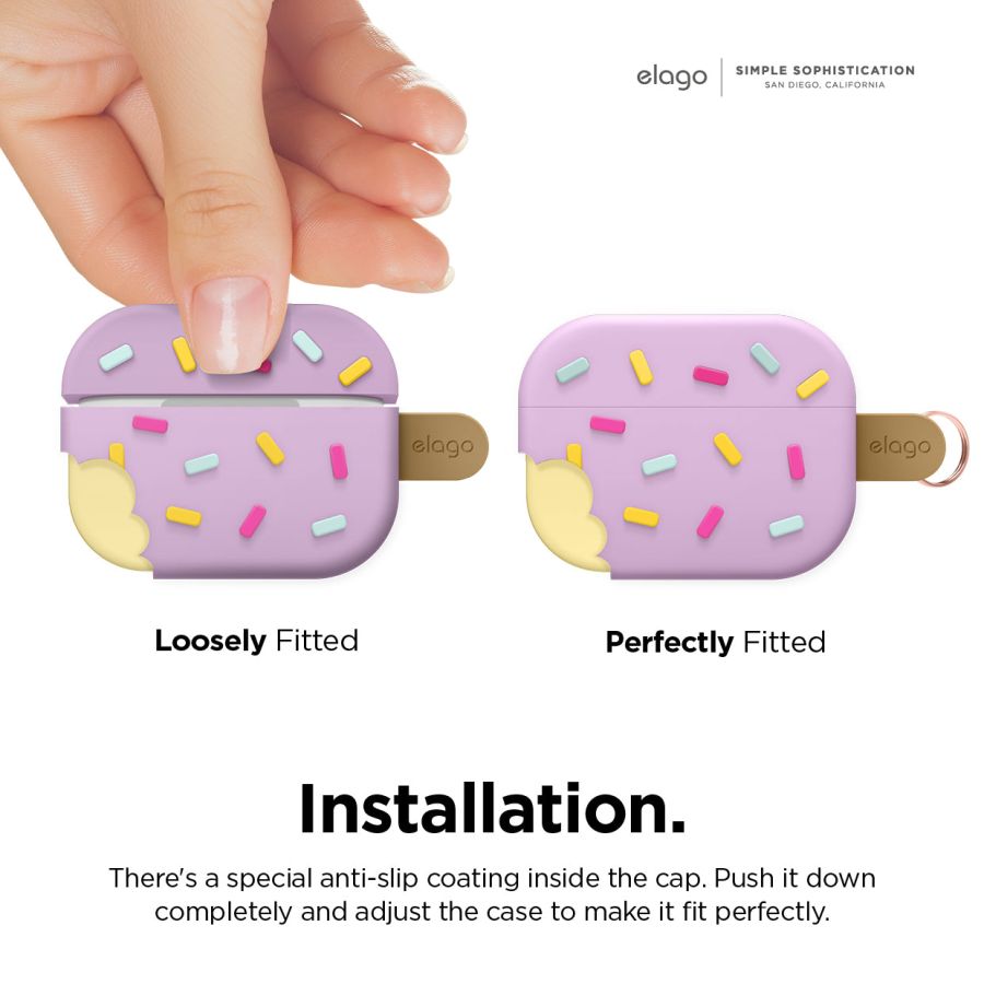 Чохол Elago Ice Cream Case для AirPods Pro 2 (Lovely Pink)