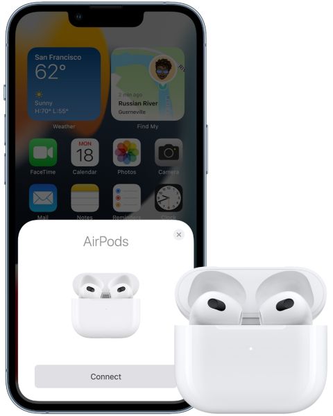 Бездротові TWS навушники Apple AirPods 3 (White)