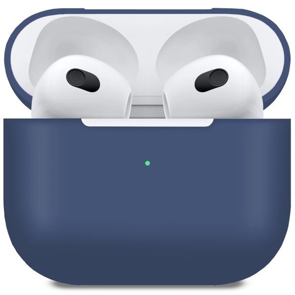 Чохол для навушників MAKE Apple AirPods 3 Silicone Blue