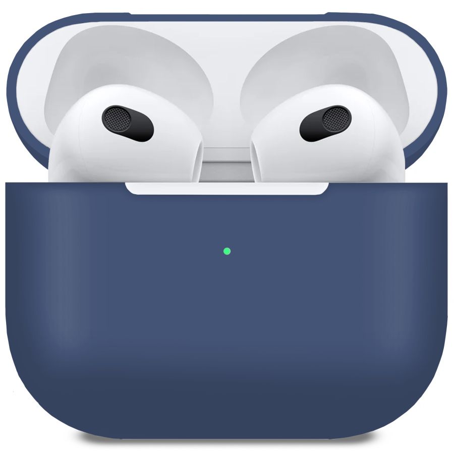 Чохол для навушників MAKE Apple AirPods 3 Silicone Blue