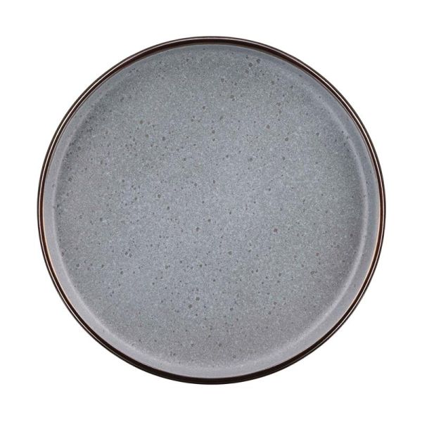 Тарілка десертна Ardesto Fasano, 19.6см, кераміка, сірий