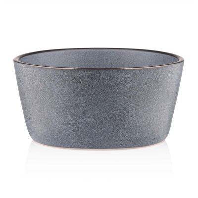 Салатник Ardesto Fasano, 700мл, 15.1см, кераміка, сірий темний