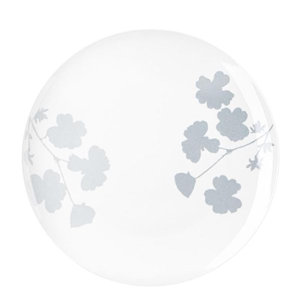 Тарілка обідня Ardesto Capri, 26.8см, порцеляна, біло-блакитний