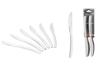 Набір столових ножів Ardesto Black Mars Charm, 6 приборів, нержавіюча сталь