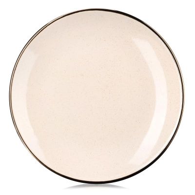 Тарілка обідня Ardesto Emilia, 27.5см, кераміка, бежевий