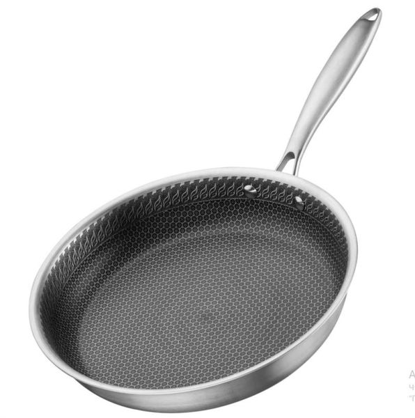 Сковорода Ardesto Black Mars Avior, 28см, нержавіюча сталь Triply