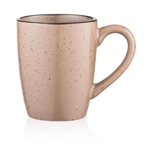 Чашка Ardesto Emilia, 360мл, кераміка, коричневий