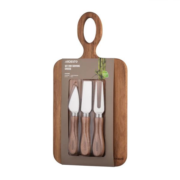 Набір для подачі сиру Ardesto Midori, 4 предмети