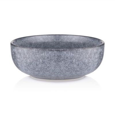 Салатник Ardesto Loreto, 650мл, 15.5см, порцеляна, сірий