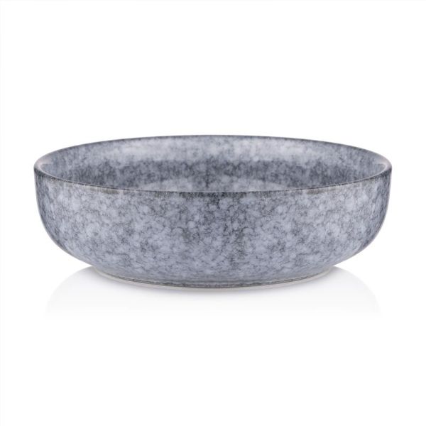 Тарілка супова Ardesto Loreto, 1150мл, 20см, порцеляна, сірий