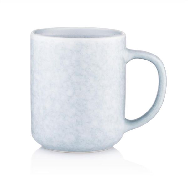 Чашка Ardesto Loreto, 390мл, порцеляна, блакитний