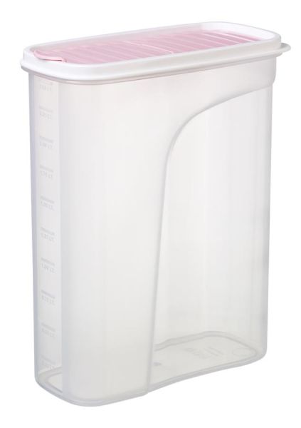 Контейнер для зберігання харчових продуктів Ardesto Fresh, 2.5л, пластик, рожевий